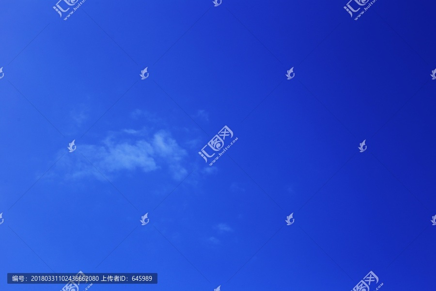 蓝天白云
