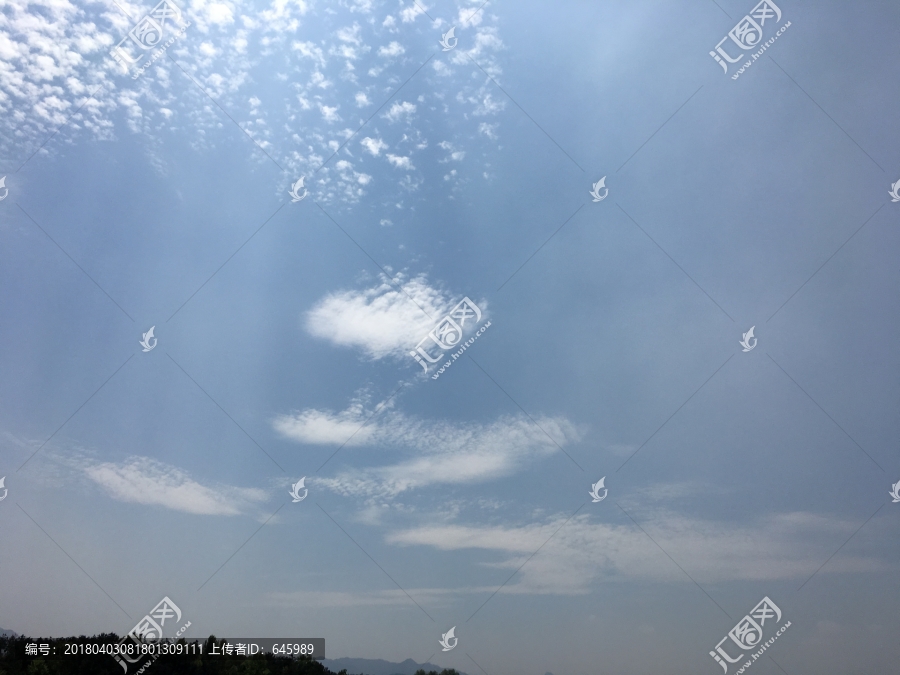 蓝天白云