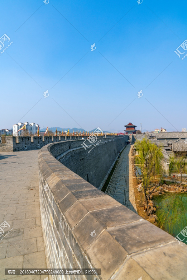 山东青州古城旅游区城墙
