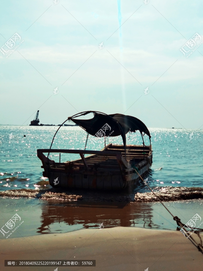 海边渔船