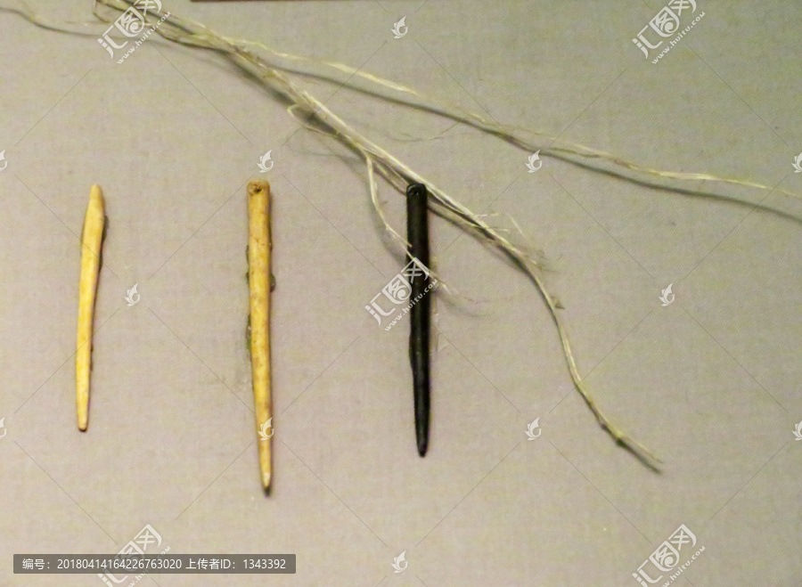 骨针,原始缝纫工具