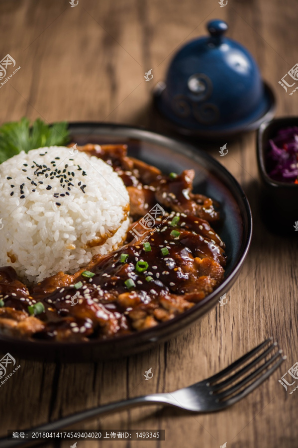 鸡排饭