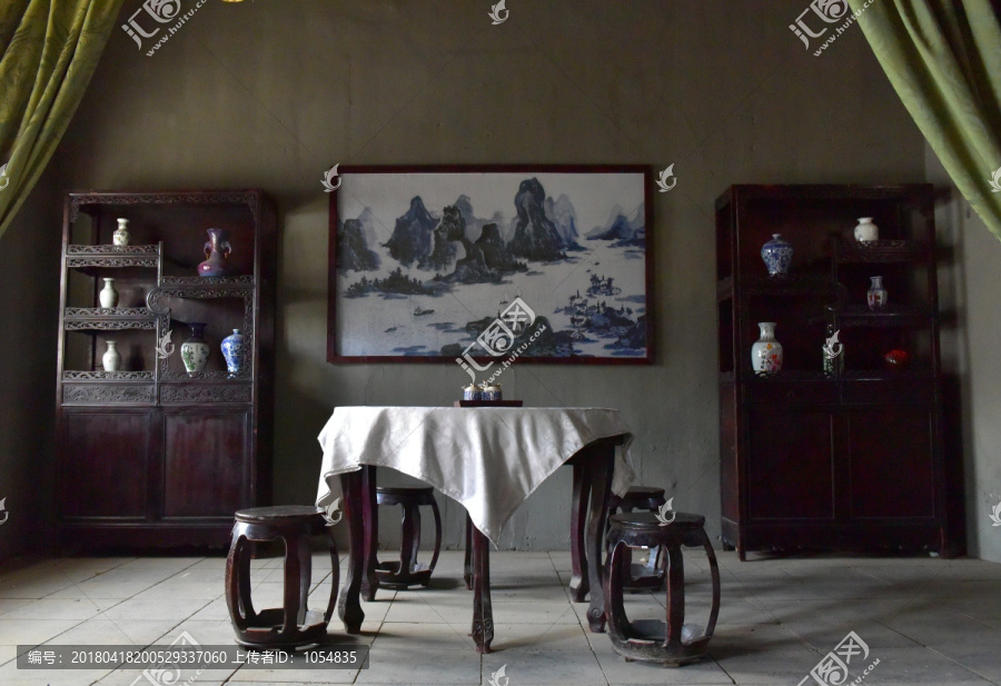 民国,老房子,场景陈列