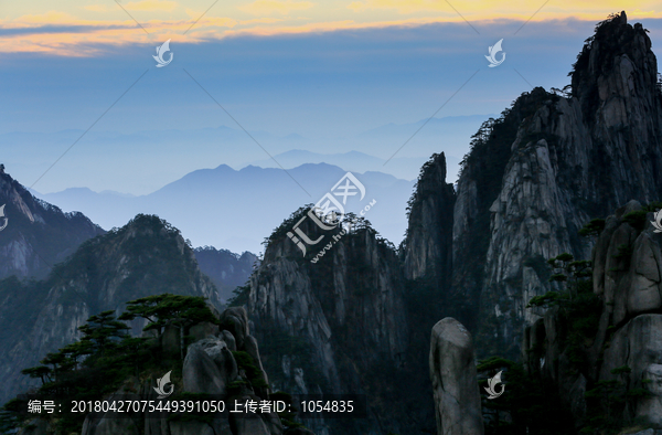 黄山风景,黄山山景