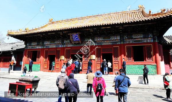 雍和宫,古建筑,藏传佛教