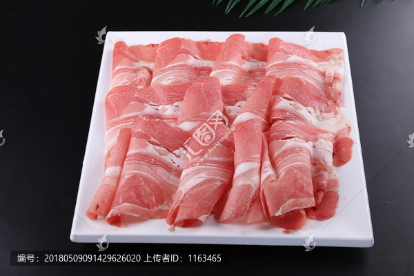 鲜羊肉卷