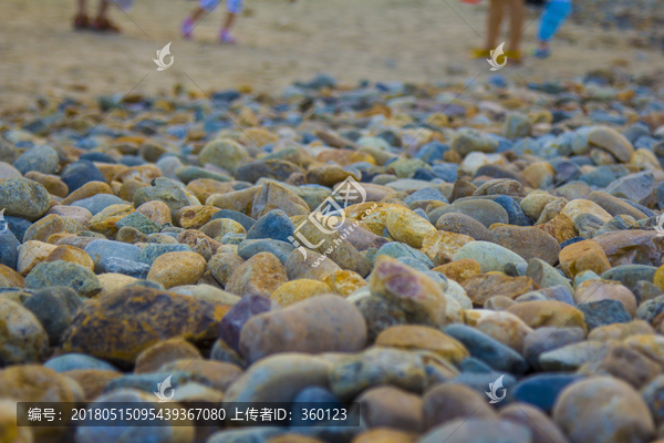 海边石头,鹅卵石