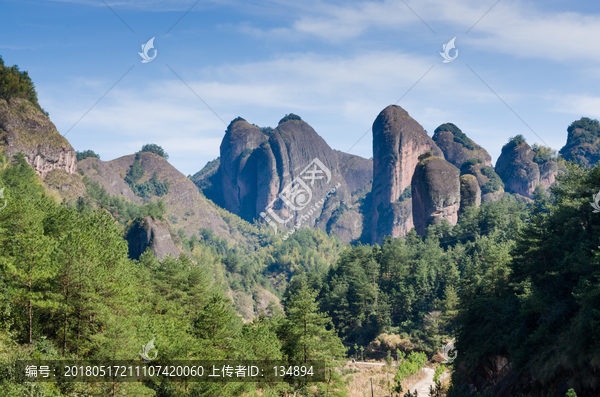 江西广丰,铜钹山景区