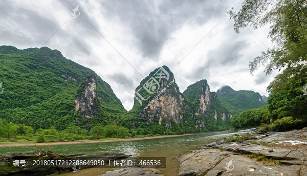 桂林山水,杨堤,漓江