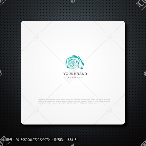 海螺logo,菊石logo