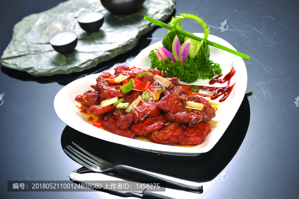 秘制虾酱焗肉排