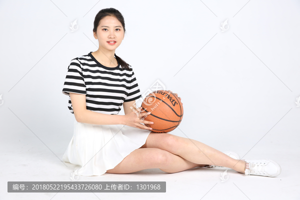 篮球运动女人