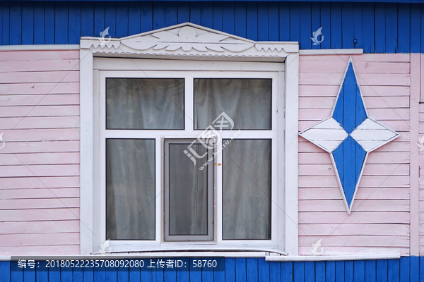 木屋民居,俄式窗户