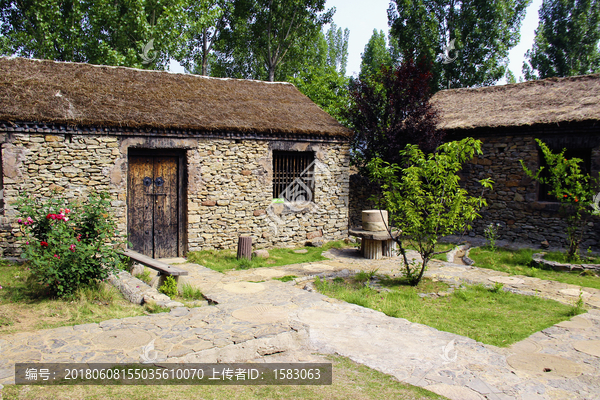 山村院落,北方农家院