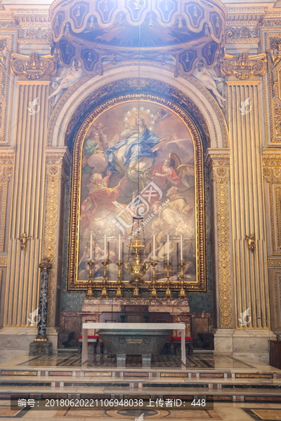 圣彼得大教堂,梵蒂冈,教堂内景