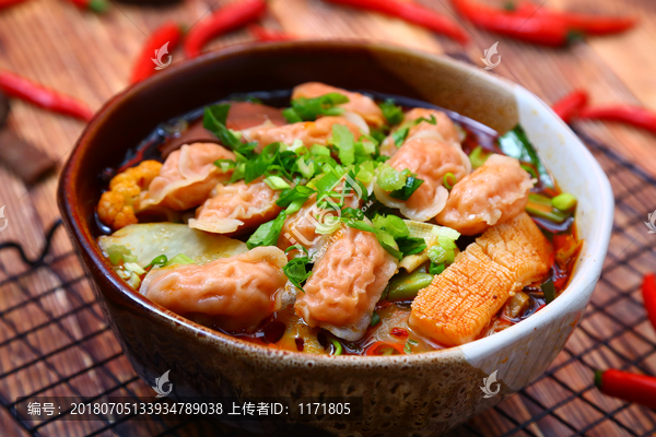 冒虾饺