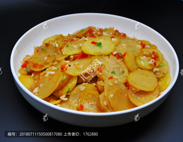 小炒土豆片