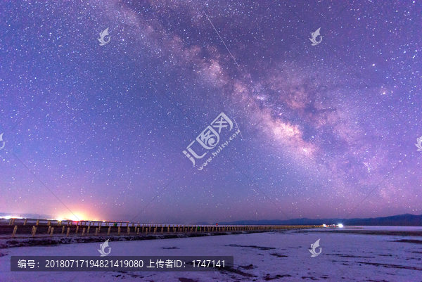 星空银河流星