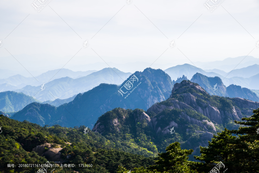 黄山群山