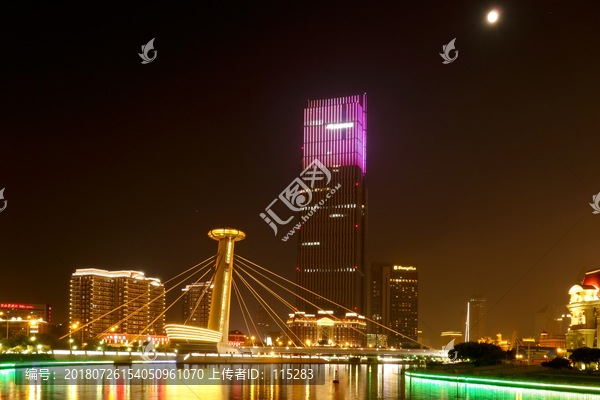 天津赤峰桥夜景