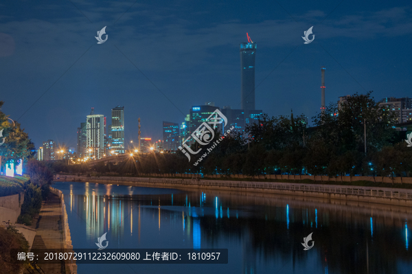 通惠河夜景