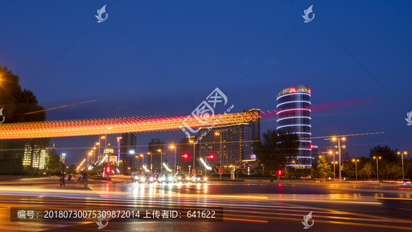 银川北京路夜景