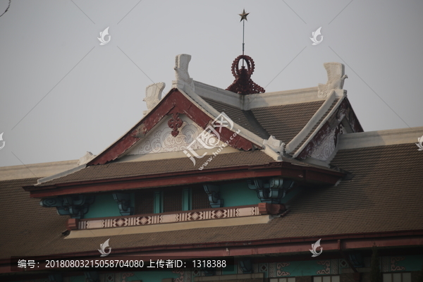 天津大学第九教学楼屋顶