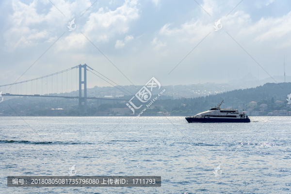 土耳其伊斯坦布尔博斯普鲁斯海峡