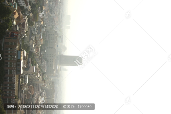 城镇俯瞰图