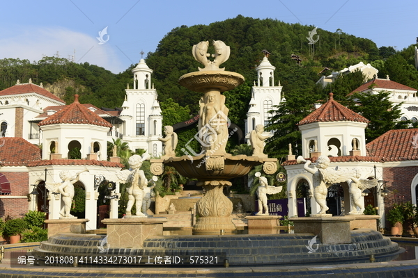 欧式喷泉雕塑