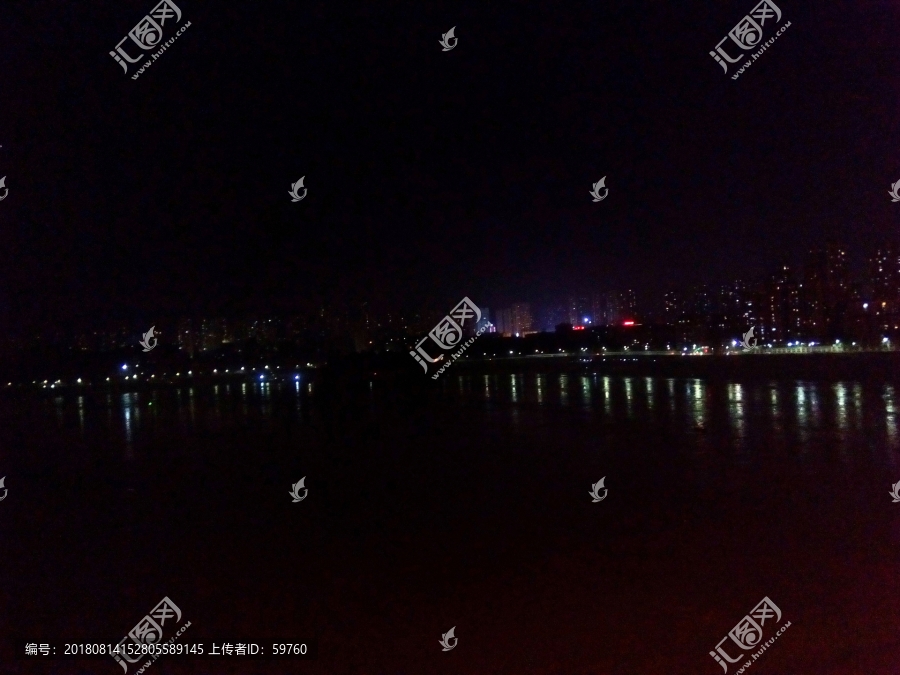 李家沱江畔夜色风光