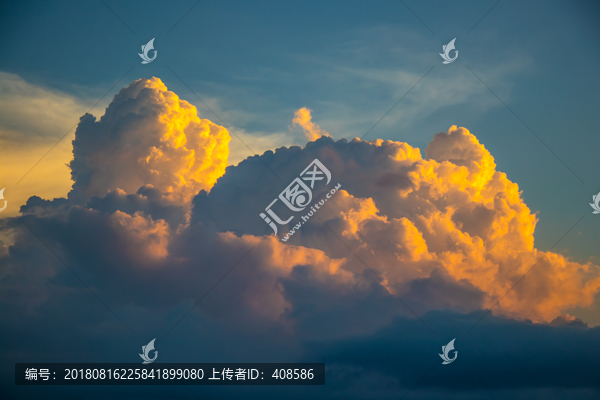 鼓山夕阳