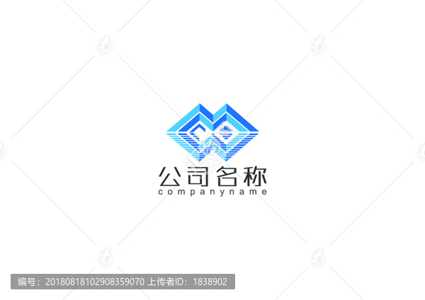 立体空间感logo设计