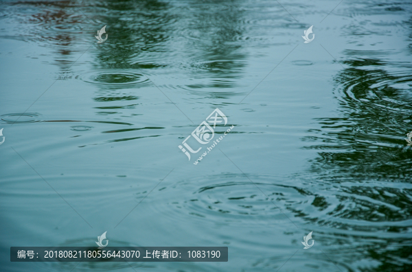 雨点水纹