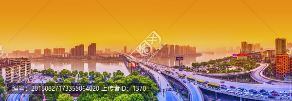 衡阳湘江大桥全景