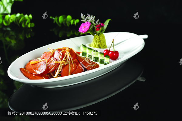 葱丝拌肠