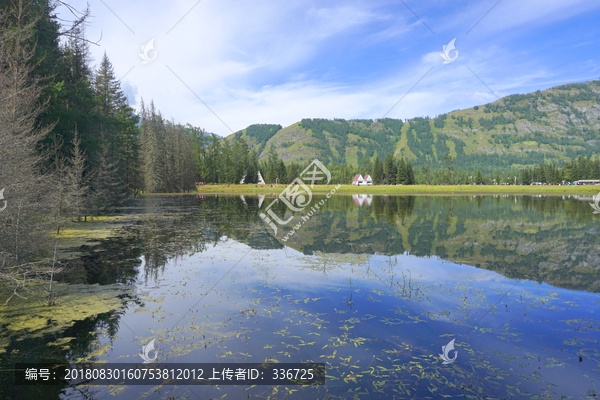 喀纳斯湖光山色