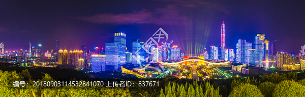 深圳夜景全景