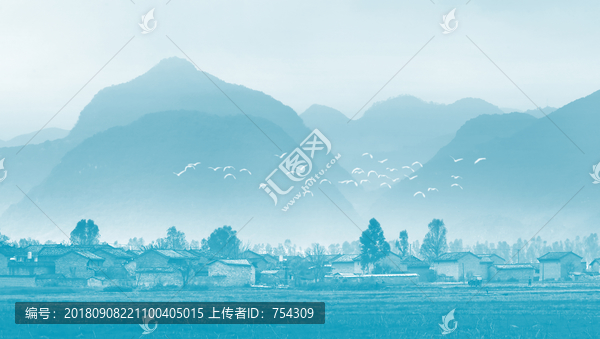 水墨画
