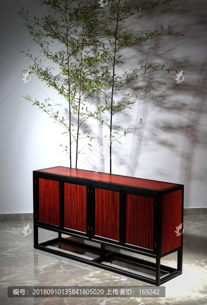 新中式红木家具餐边柜