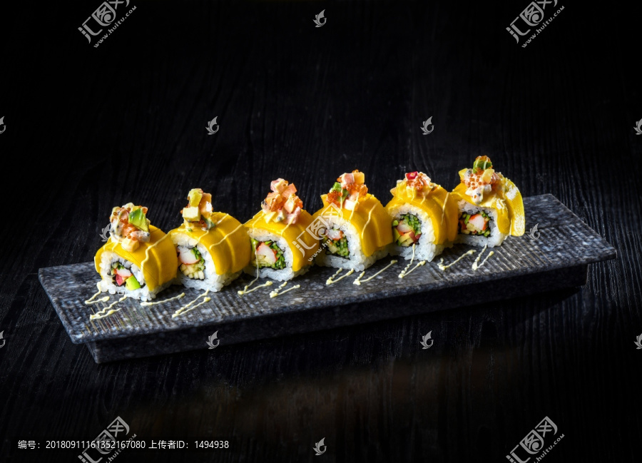 日本寿司饭卷