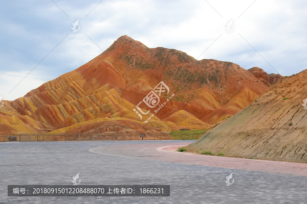 张掖七彩丹霞地貌