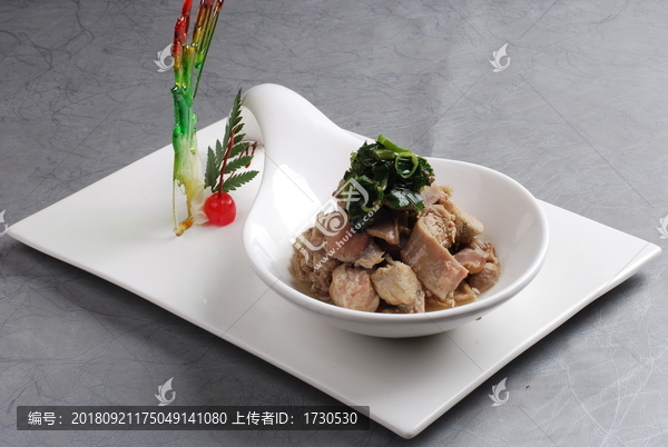 韭香兔肉