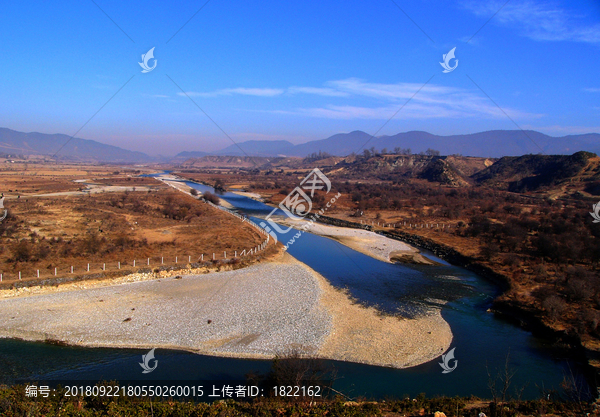 大河深蓝
