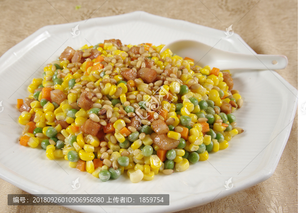 松子叉烧栗米丁