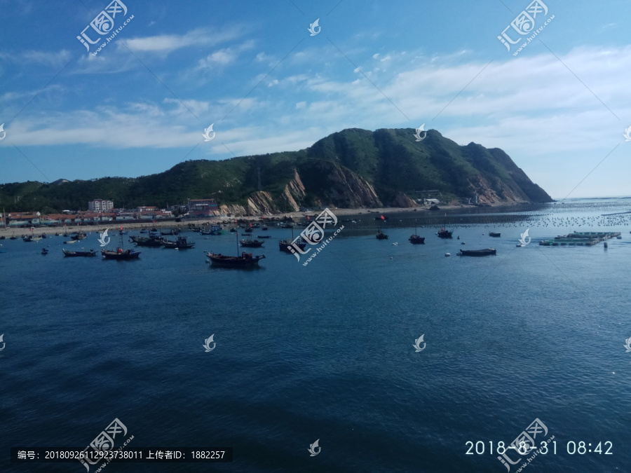 长岛渔船渔村