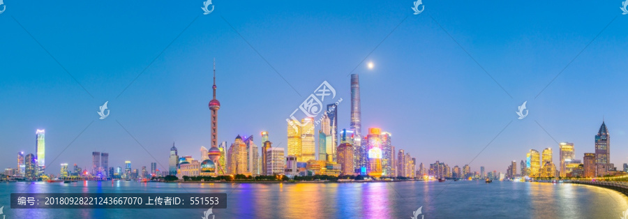 上海外滩全景