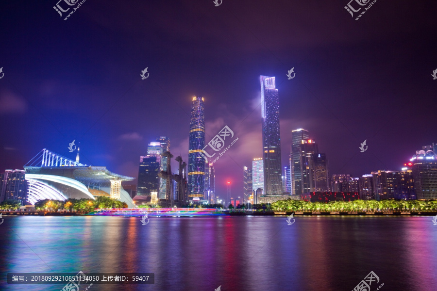 珠江新城夜景