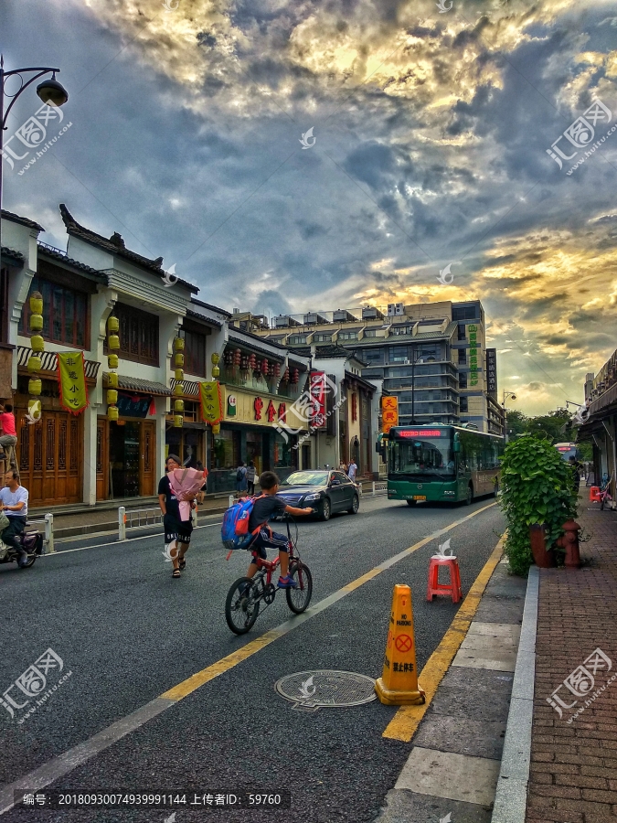 杭州街头风景