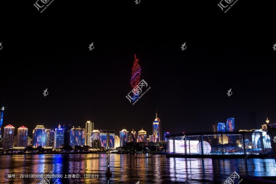 青岛灯光秀